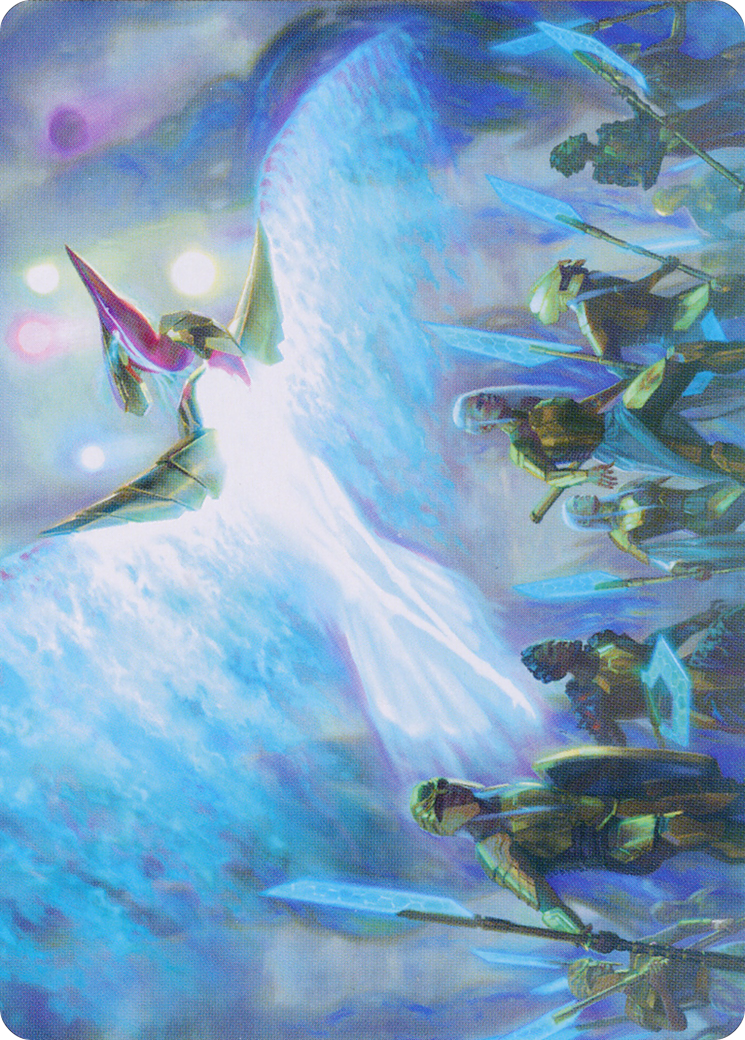 Otharri, Suns' Glory // Otharri, Suns' Glory (AONE-052) - Phyrexia: All Will Be One Art Series (Borderless) Foil - Premium MTG Single from Wizards of the Coast - Just $0! Shop now at Game Crave Tournament Store