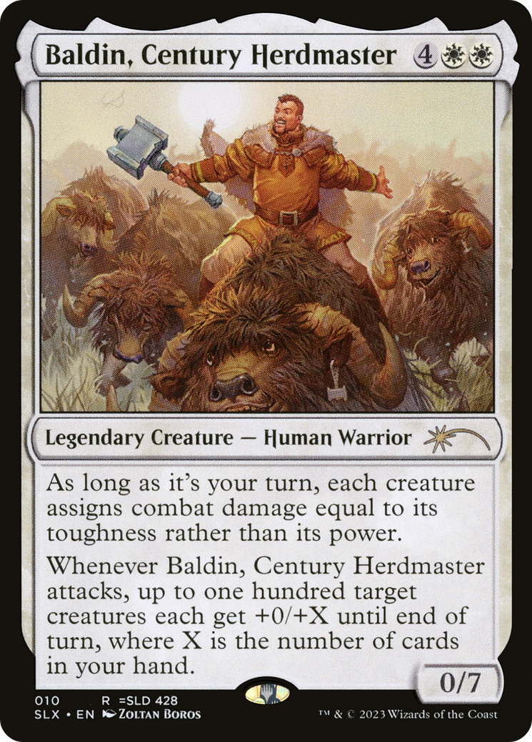 Baldin, Century Herdmaster (SLX-010) - Universes Within - Premium MTG Single from Wizards of the Coast - Just $0.46! Shop now at Game Crave Tournament Store
