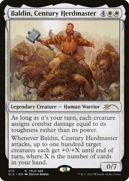 Baldin, Century Herdmaster (SLX-010) - Universes Within - Premium MTG Single from Wizards of the Coast - Just $0.46! Shop now at Game Crave Tournament Store