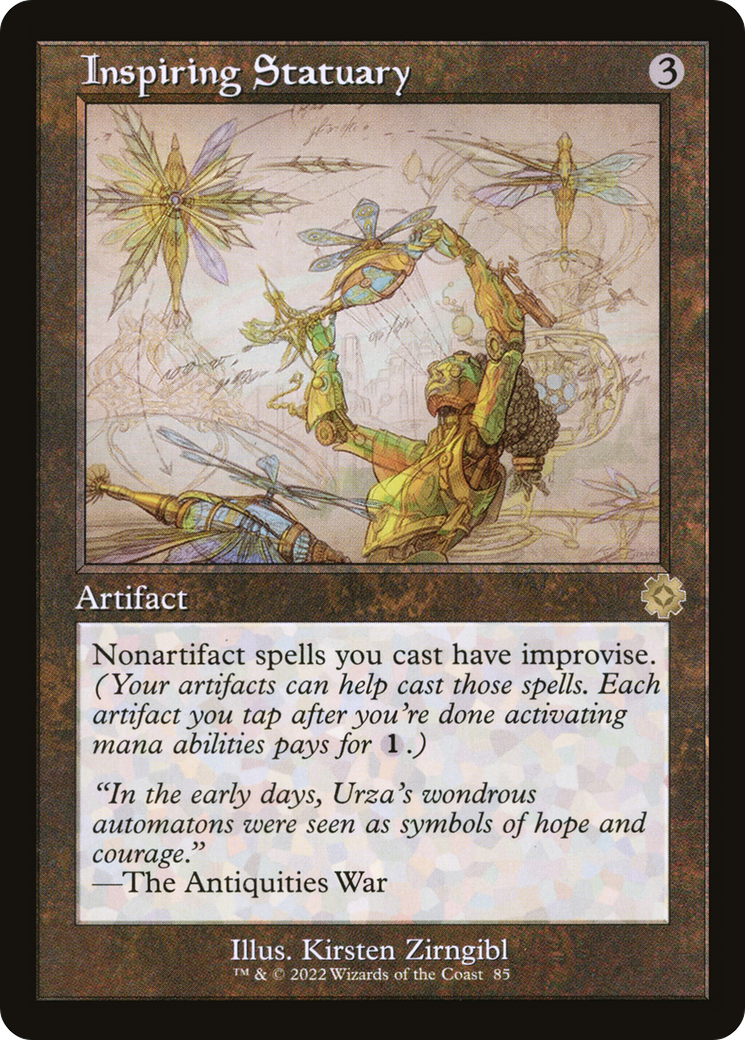 Inspiring Statuary (BRR-085) - The Brothers' War Retro Artifacts - Premium MTG Single from Wizards of the Coast - Just $0.25! Shop now at Game Crave Tournament Store