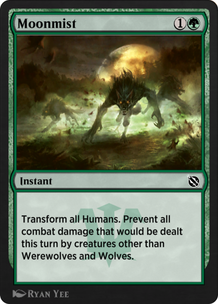 Moonmist (SIS-054) - Shadows of the Past - Premium MTG Single from Wizards of the Coast - Just $0! Shop now at Game Crave Tournament Store