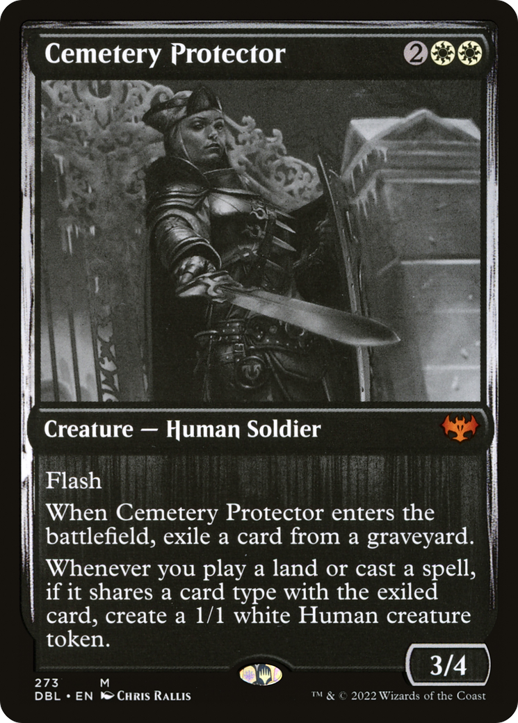 Cemetery Protector (DBL-273) - Innistrad: Double Feature - Premium MTG Single from Wizards of the Coast - Just $0.28! Shop now at Game Crave Tournament Store