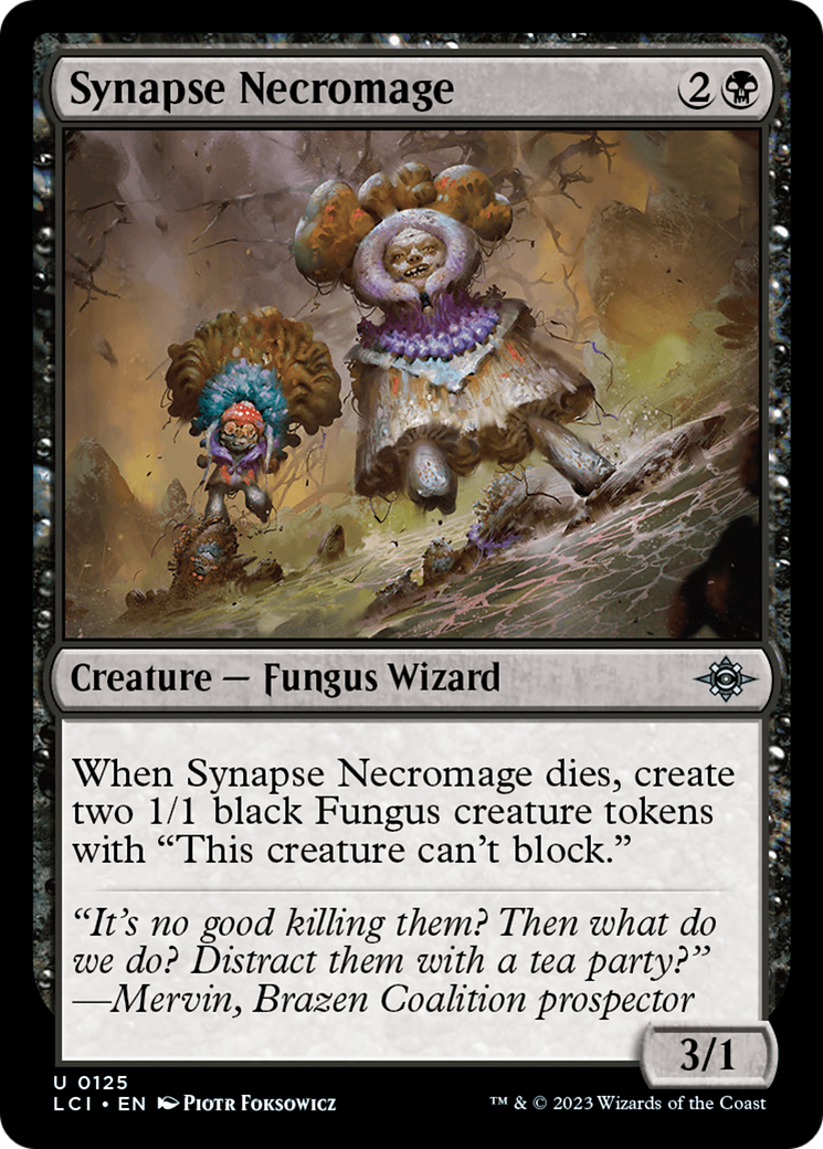 Synapse Necromage (LCI-125) - The Lost Caverns of Ixalan - Premium MTG Single from Wizards of the Coast - Just $0.08! Shop now at Game Crave Tournament Store