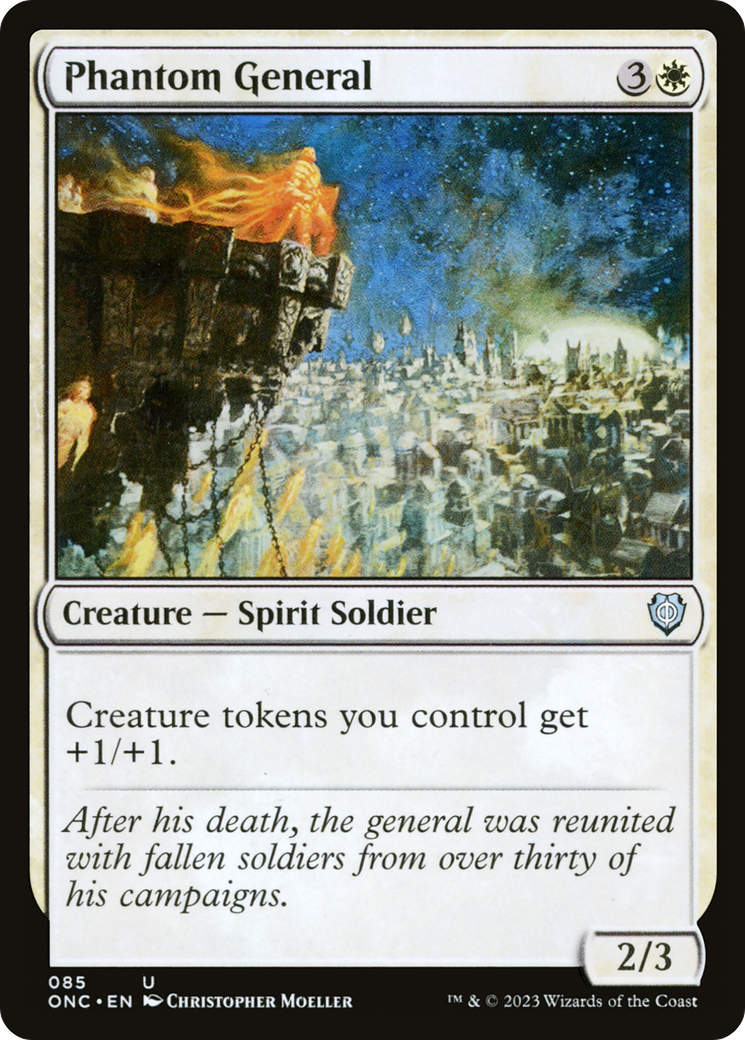 Phantom General (ONC-085) - Phyrexia: All Will Be One Commander - Premium MTG Single from Wizards of the Coast - Just $0.08! Shop now at Game Crave Tournament Store