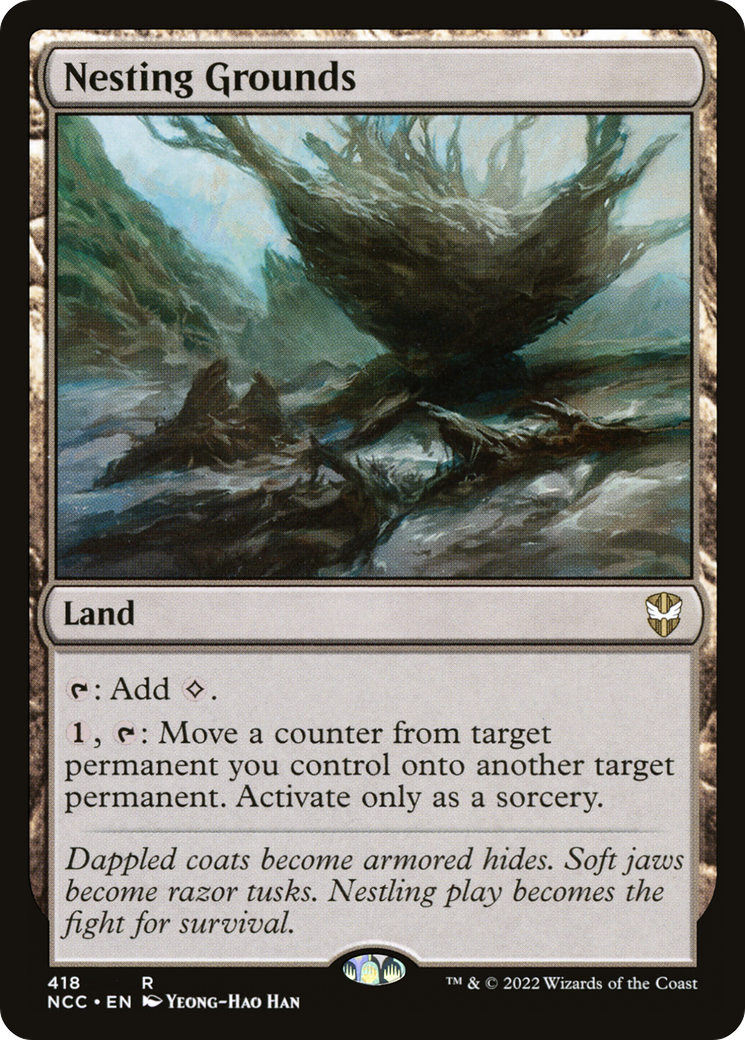 Nesting Grounds (NCC-418) - New Capenna Commander - Premium MTG Single from Wizards of the Coast - Just $0.08! Shop now at Game Crave Tournament Store