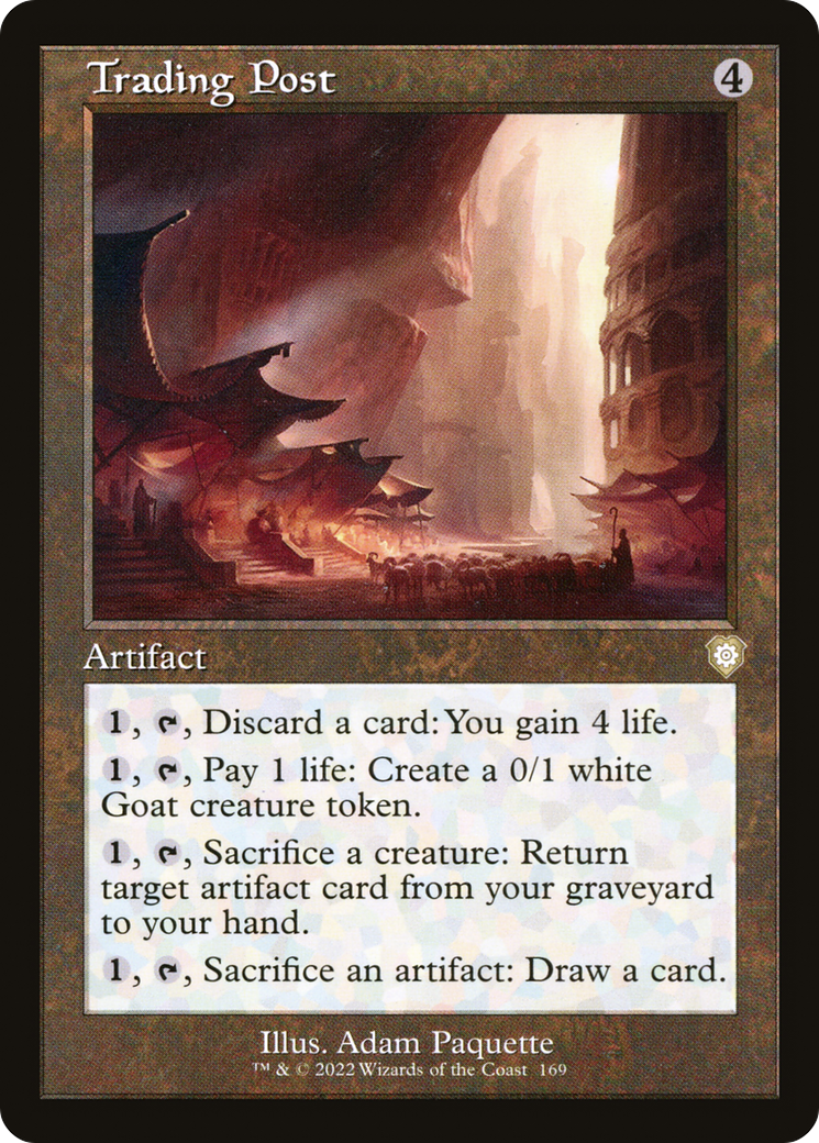Trading Post (BRC-169) - The Brothers' War Commander - Premium MTG Single from Wizards of the Coast - Just $0.08! Shop now at Game Crave Tournament Store