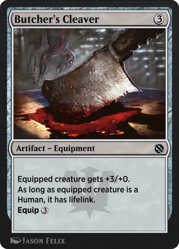 Butcher's Cleaver (SIS-070) - Shadows of the Past - Premium MTG Single from Wizards of the Coast - Just $0! Shop now at Game Crave Tournament Store