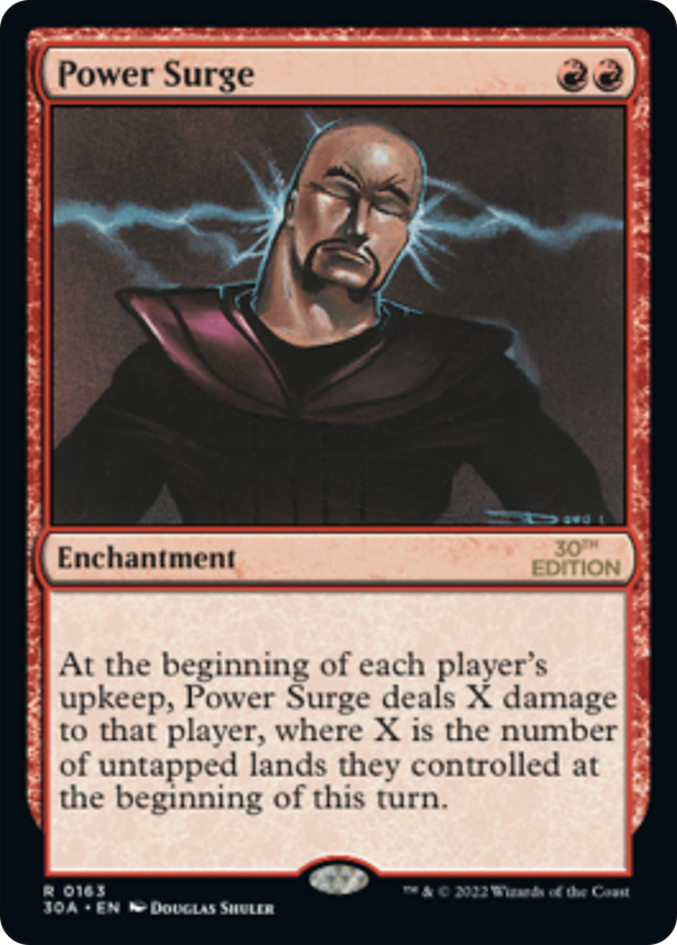 Power Surge (30A-163) - 30th Anniversary Edition - Premium MTG Single from Wizards of the Coast - Just $4.70! Shop now at Game Crave Tournament Store