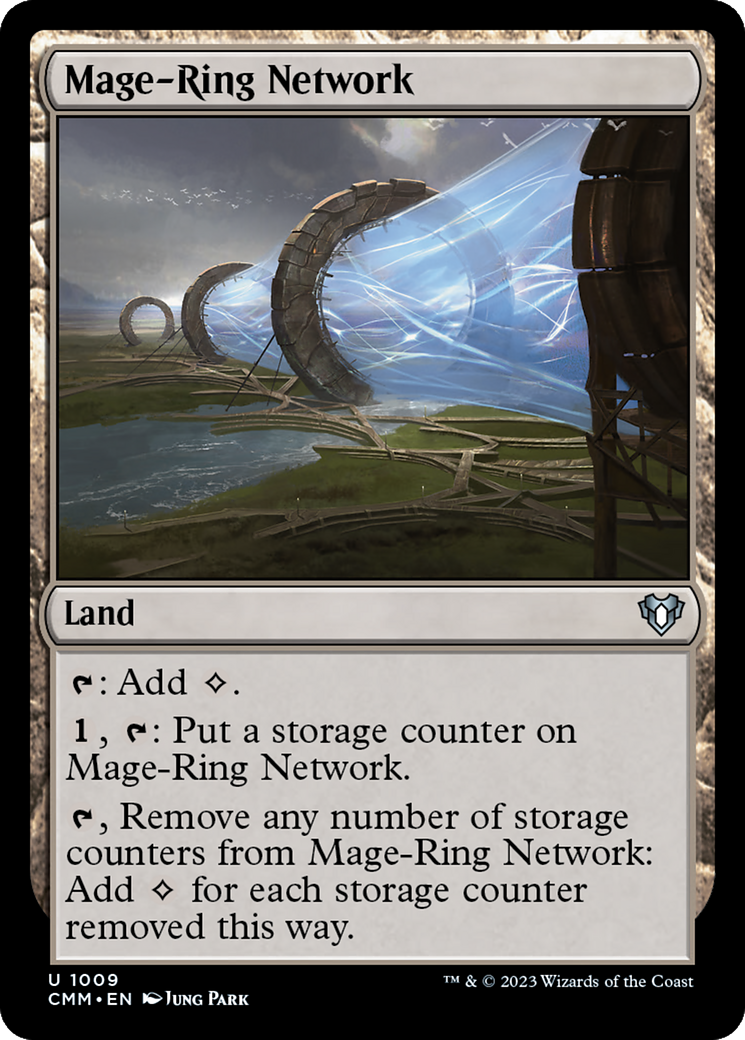 Mage-Ring Network (CMM-1009) - Commander Masters - Premium MTG Single from Wizards of the Coast - Just $0.08! Shop now at Game Crave Tournament Store