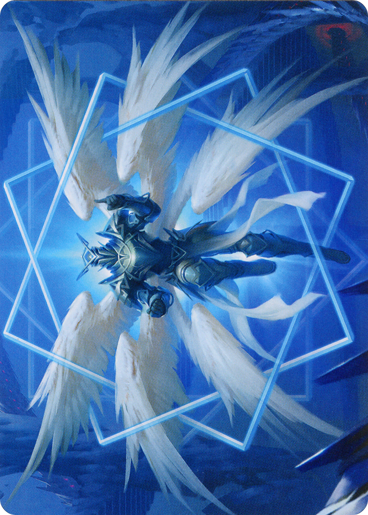 Vertex Paladin // Vertex Paladin (AMOM-048) - March of the Machine Art Series (Borderless) - Premium MTG Single from Wizards of the Coast - Just $0! Shop now at Game Crave Tournament Store