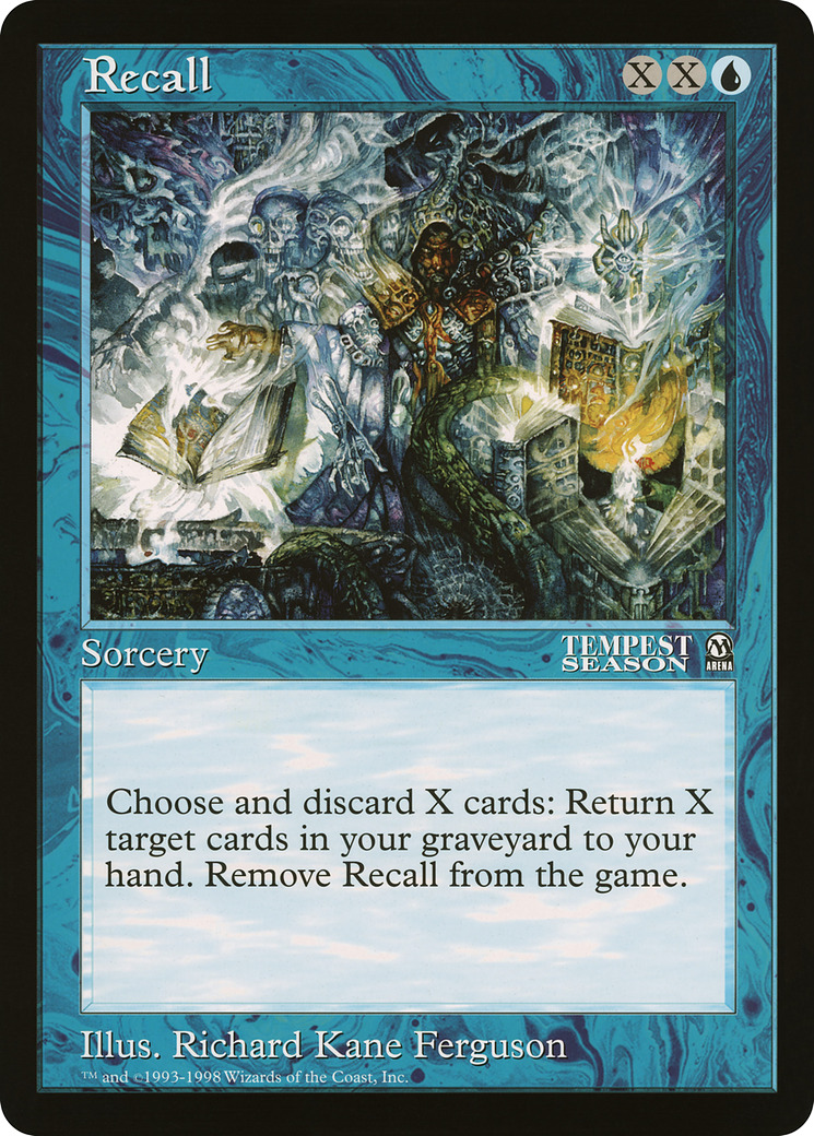 Recall (OLEP-036) - Oversized League Prizes - Premium MTG Single from Wizards of the Coast - Just $0! Shop now at Game Crave Tournament Store