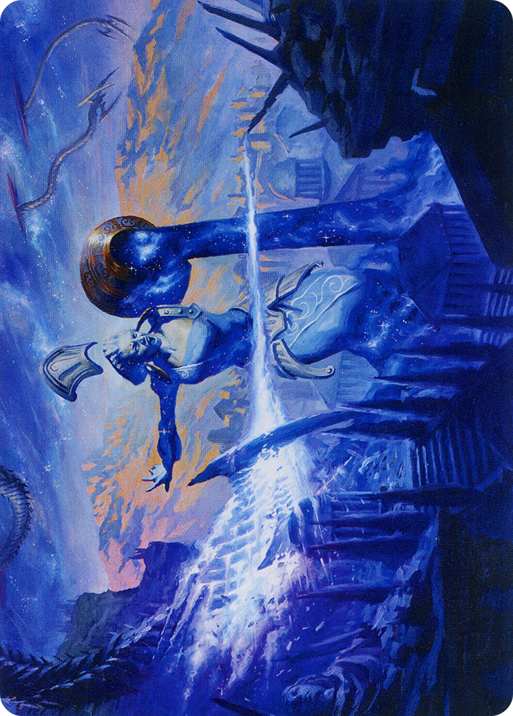 Ephara, Ever-Sheltering // Ephara, Ever-Sheltering (AMOM-008) - March of the Machine Art Series (Borderless) - Premium MTG Single from Wizards of the Coast - Just $0! Shop now at Game Crave Tournament Store
