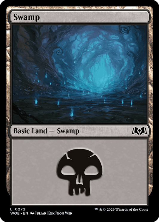 Swamp (WOE-272) - Wilds of Eldraine - Premium MTG Single from Wizards of the Coast - Just $0.08! Shop now at Game Crave Tournament Store