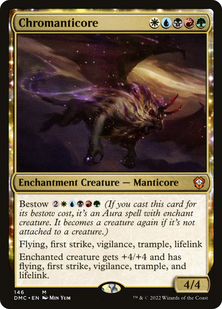 Chromanticore (DMC-146) - Dominaria United Commander: (nyxtouched) - Premium MTG Single from Wizards of the Coast - Just $0.09! Shop now at Game Crave Tournament Store