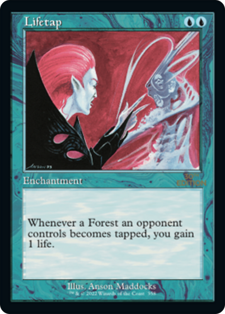 Lifetap (30A-358) - 30th Anniversary Edition - Premium MTG Single from Wizards of the Coast - Just $3.66! Shop now at Game Crave Tournament Store