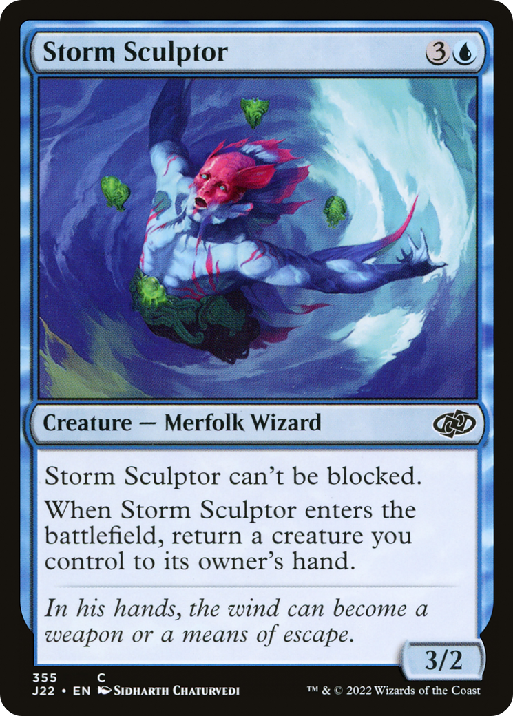 Storm Sculptor (J22-355) - Jumpstart 2022 - Premium MTG Single from Wizards of the Coast - Just $0.25! Shop now at Game Crave Tournament Store