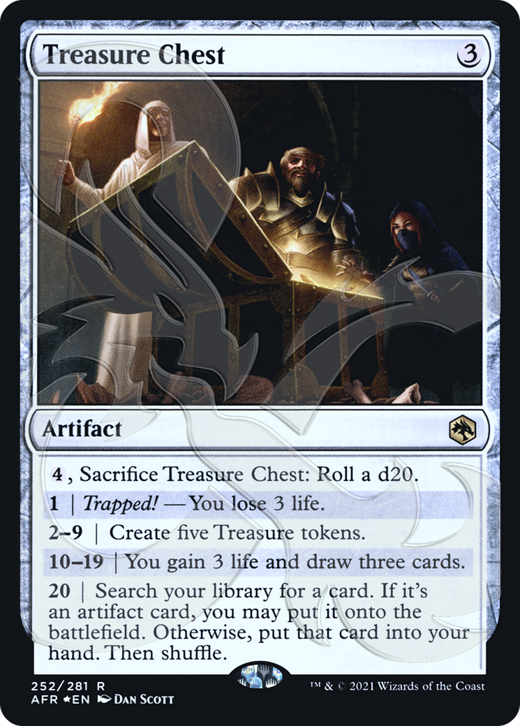 Treasure Chest (PAFR-252A) - Adventures in the Forgotten Realms Promos Foil - Premium MTG Single from Wizards of the Coast - Just $2.63! Shop now at Game Crave Tournament Store