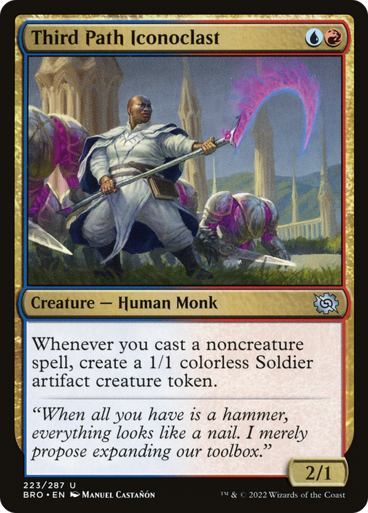 Third Path Iconoclast (BRO-223) - The Brothers' War - Premium MTG Single from Wizards of the Coast - Just $0.34! Shop now at Game Crave Tournament Store