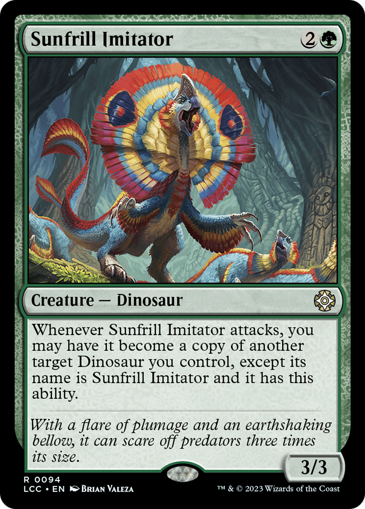 Sunfrill Imitator (LCC-094) - The Lost Caverns of Ixalan Commander - Premium MTG Single from Wizards of the Coast - Just $0.41! Shop now at Game Crave Tournament Store