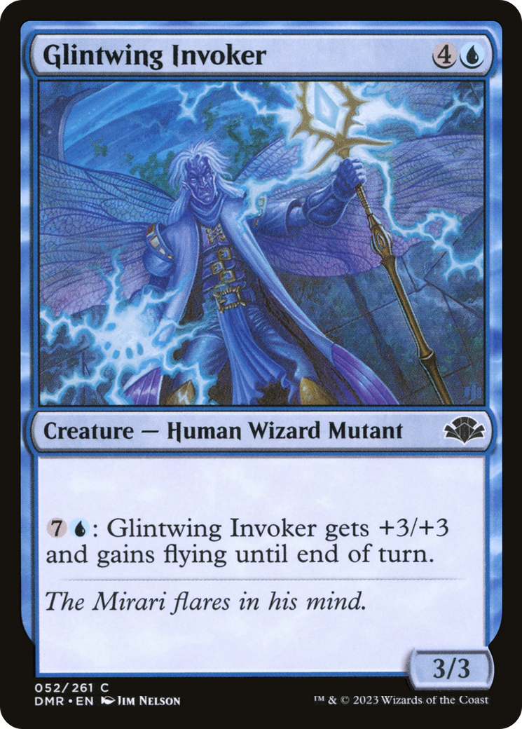 Glintwing Invoker (DMR-052) - Dominaria Remastered Foil - Premium MTG Single from Wizards of the Coast - Just $0.08! Shop now at Game Crave Tournament Store
