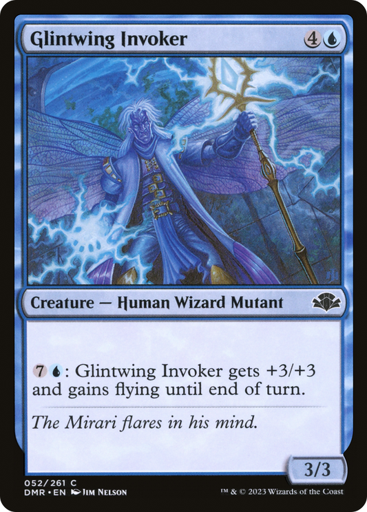 Glintwing Invoker (DMR-052) - Dominaria Remastered Foil - Premium MTG Single from Wizards of the Coast - Just $0.08! Shop now at Game Crave Tournament Store