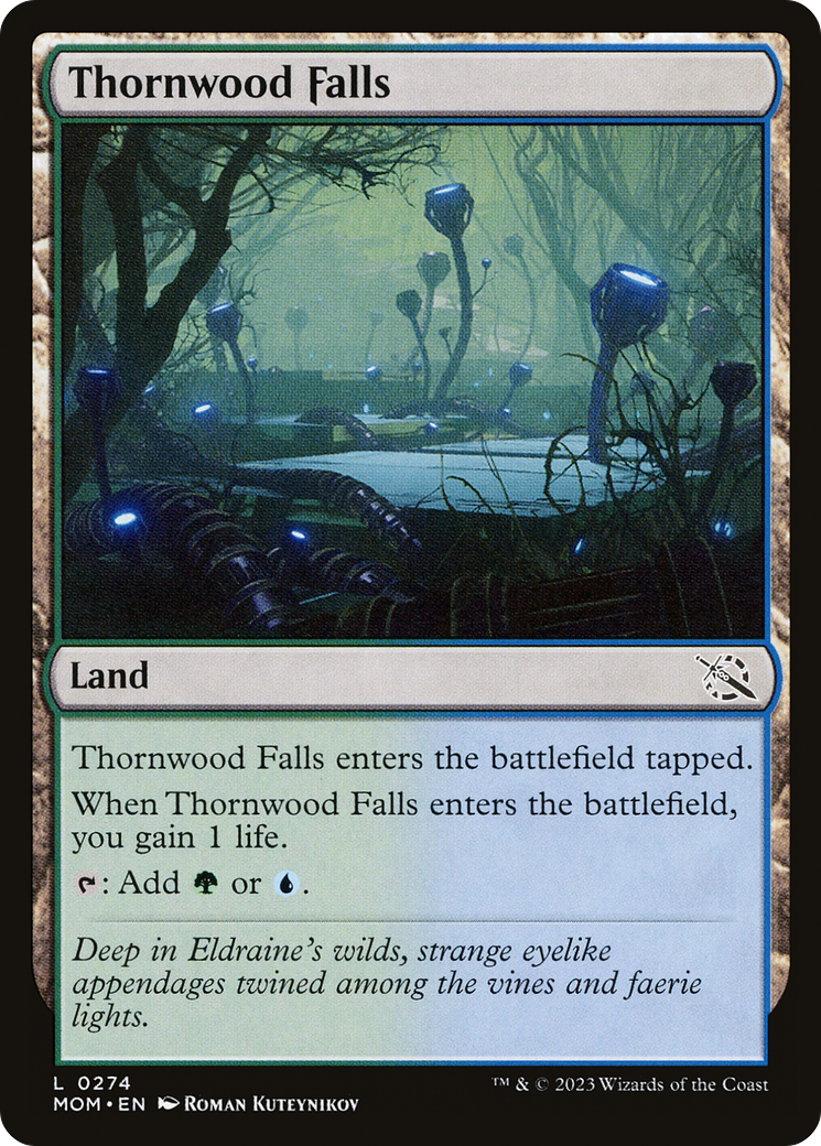 Thornwood Falls (MOM-274) - March of the Machine - Premium MTG Single from Wizards of the Coast - Just $0.08! Shop now at Game Crave Tournament Store