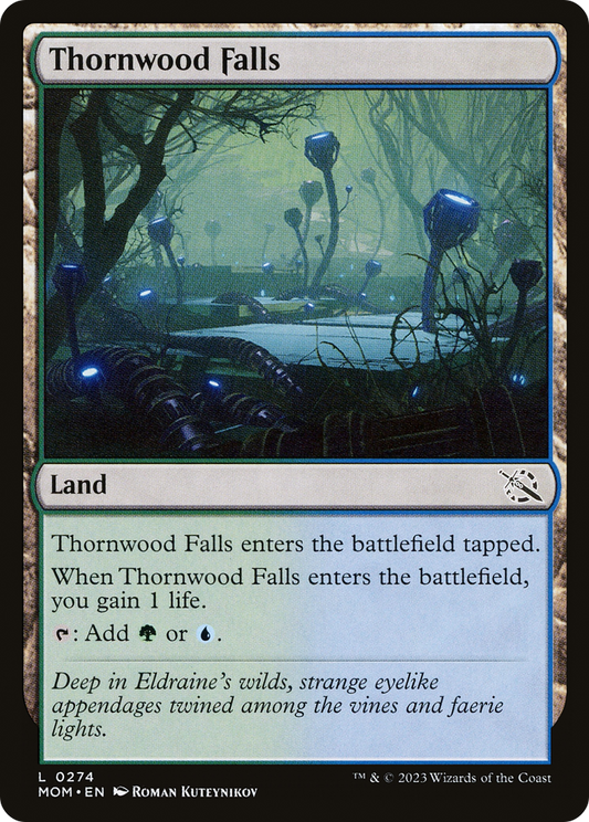 Thornwood Falls (MOM-274) - March of the Machine - Premium MTG Single from Wizards of the Coast - Just $0.08! Shop now at Game Crave Tournament Store
