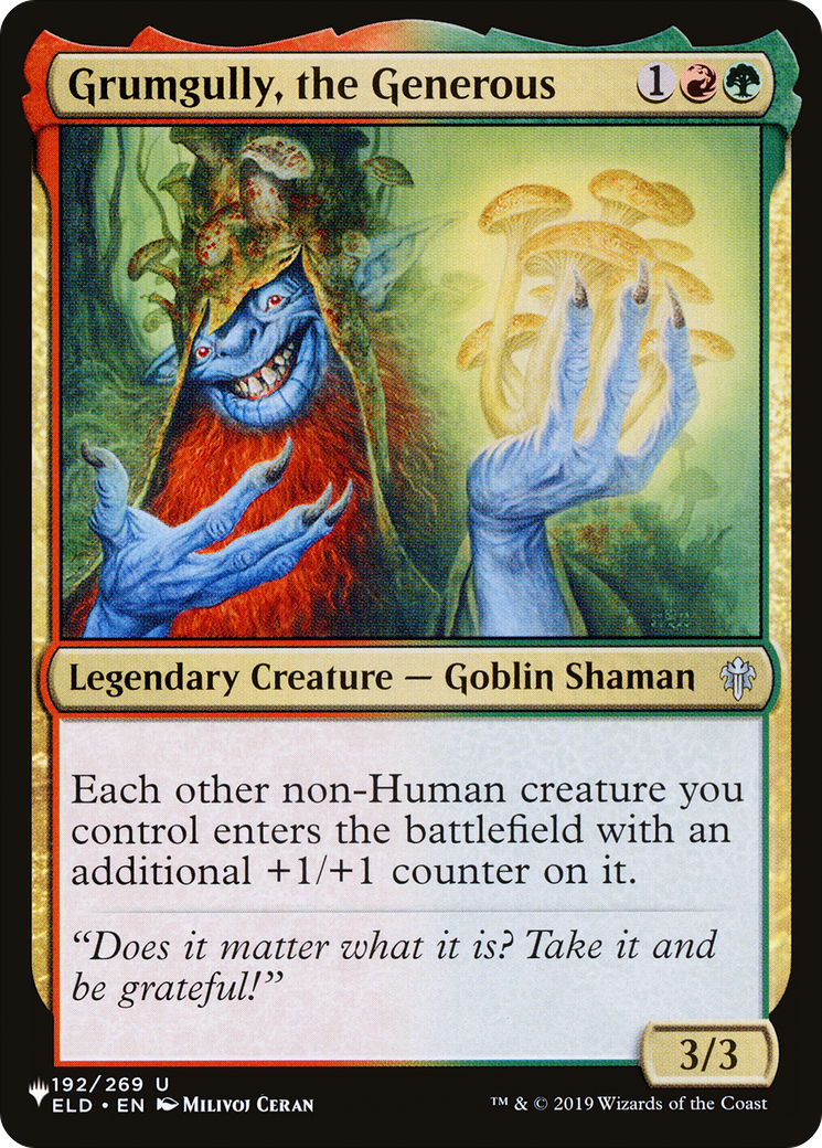 Grumgully, the Generous (PLIST-1228) - The List - Premium MTG Single from Wizards of the Coast - Just $0.08! Shop now at Game Crave Tournament Store