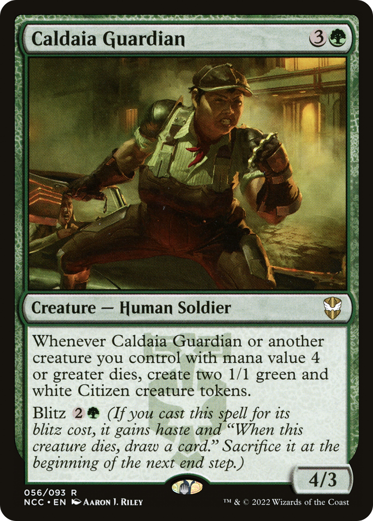 Caldaia Guardian (NCC-056) - New Capenna Commander - Premium MTG Single from Wizards of the Coast - Just $0.25! Shop now at Game Crave Tournament Store