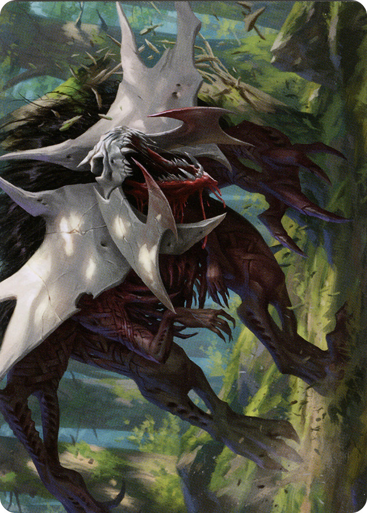 Vorinclex, Monstrous Raider // Vorinclex, Monstrous Raider (AKHM-054) - Kaldheim Art Series (Borderless) - Premium MTG Single from Wizards of the Coast - Just $0! Shop now at Game Crave Tournament Store
