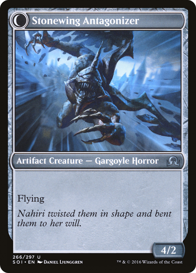 Thraben Gargoyle // Stonewing Antagonizer (SOI-266) - Shadows over Innistrad: (Double Faced Transform) Foil - Premium MTG Single from Wizards of the Coast - Just $0.10! Shop now at Game Crave Tournament Store