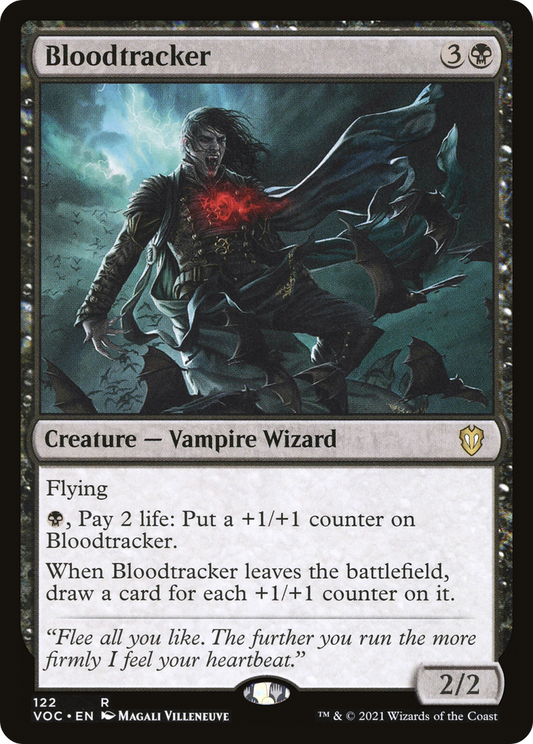 Bloodtracker (VOC-122) - Crimson Vow Commander - Premium MTG Single from Wizards of the Coast - Just $0.25! Shop now at Game Crave Tournament Store