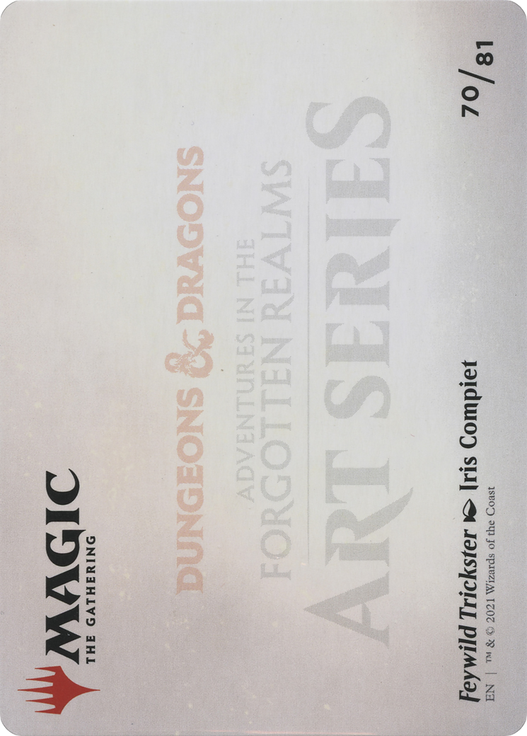 Feywild Trickster // Feywild Trickster (AAFR-070) - Adventures in the Forgotten Realms Art Series (Borderless) Foil - Premium MTG Single from Wizards of the Coast - Just $0! Shop now at Game Crave Tournament Store
