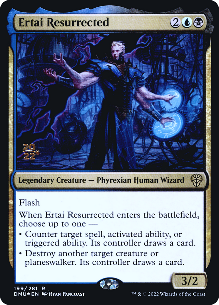 Ertai Resurrected (PDMU-199S) - Dominaria United Promos Foil - Premium MTG Single from Wizards of the Coast - Just $0.73! Shop now at Game Crave Tournament Store