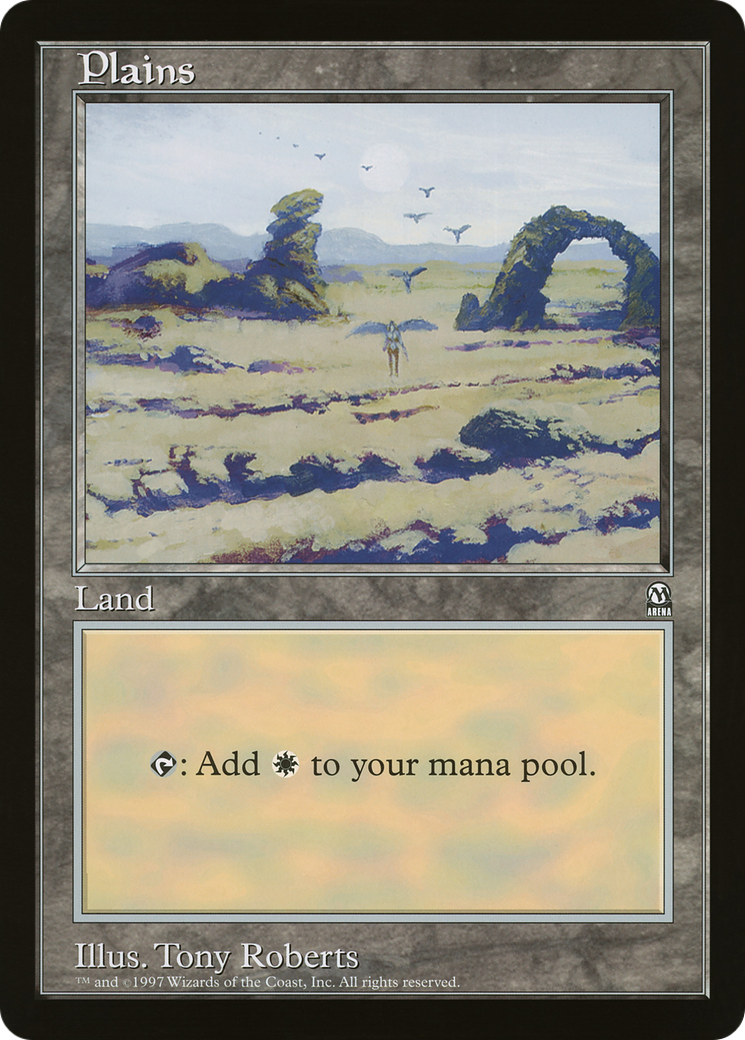 Plains (OLEP-001) - Oversized League Prizes - Premium MTG Single from Wizards of the Coast - Just $0! Shop now at Game Crave Tournament Store