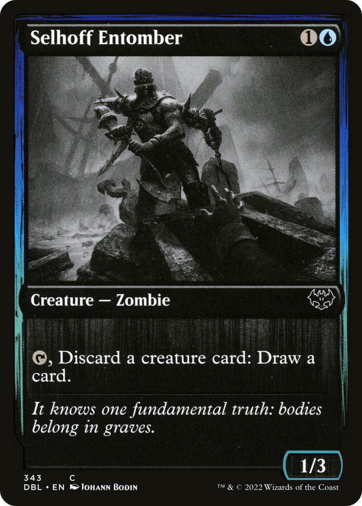 Selhoff Entomber (DBL-343) - Innistrad: Double Feature - Premium MTG Single from Wizards of the Coast - Just $0.08! Shop now at Game Crave Tournament Store
