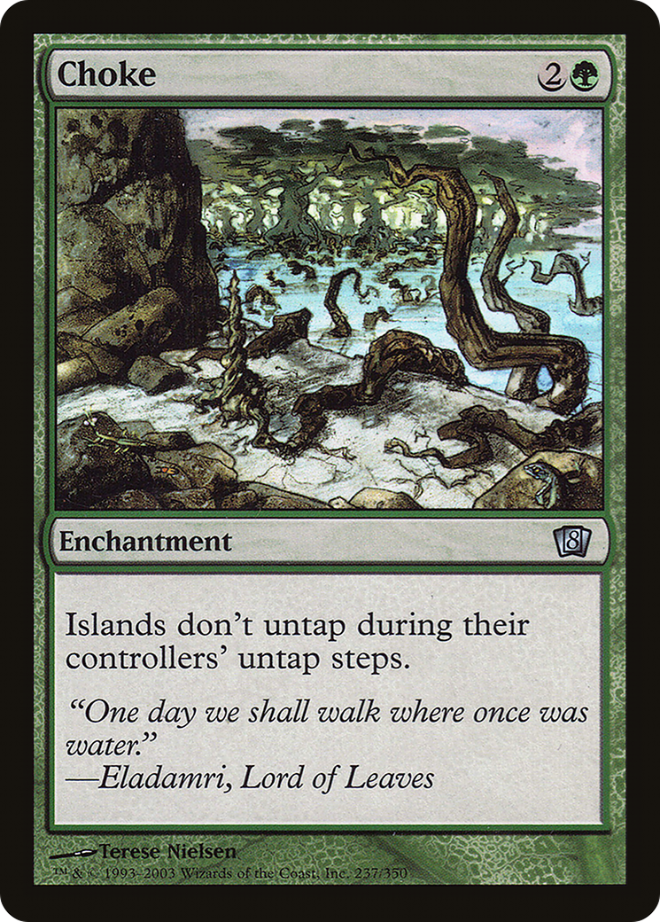 Choke (8ED-237★) - Eighth Edition Foil - Premium MTG Single from Wizards of the Coast - Just $23.78! Shop now at Game Crave Tournament Store