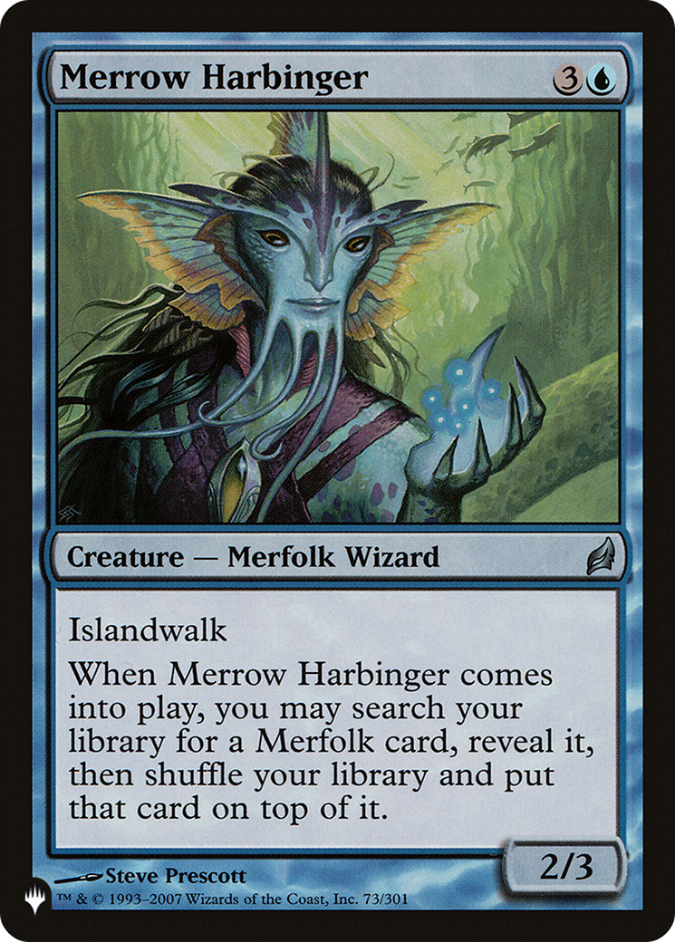 Merrow Harbinger (PLIST-1299) - The List - Premium MTG Single from Wizards of the Coast - Just $0.61! Shop now at Game Crave Tournament Store