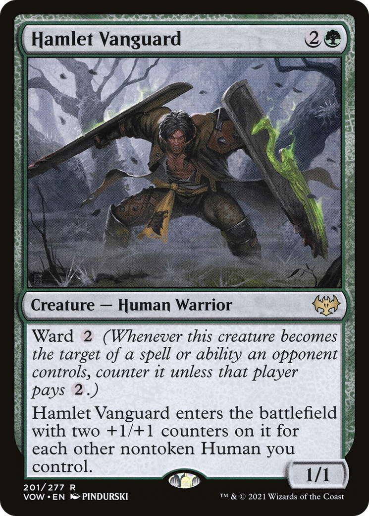 Hamlet Vanguard (VOW-201) - Innistrad: Crimson Vow - Premium MTG Single from Wizards of the Coast - Just $0.08! Shop now at Game Crave Tournament Store