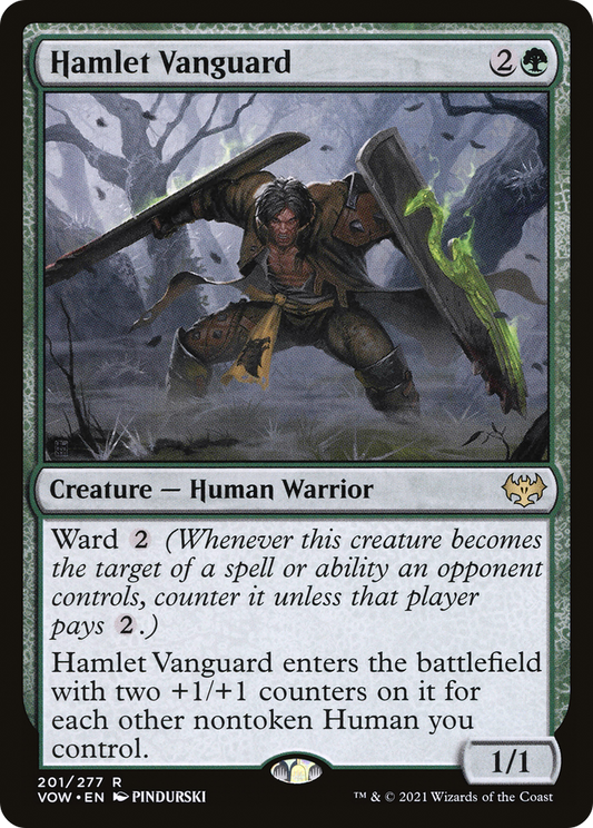 Hamlet Vanguard (VOW-201) - Innistrad: Crimson Vow - Premium MTG Single from Wizards of the Coast - Just $0.08! Shop now at Game Crave Tournament Store
