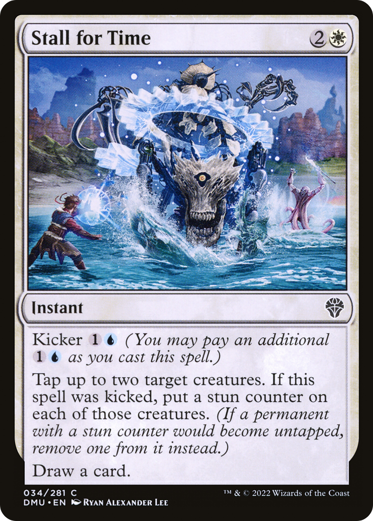 Stall for Time (DMU-034) - Dominaria United - Premium MTG Single from Wizards of the Coast - Just $0.08! Shop now at Game Crave Tournament Store