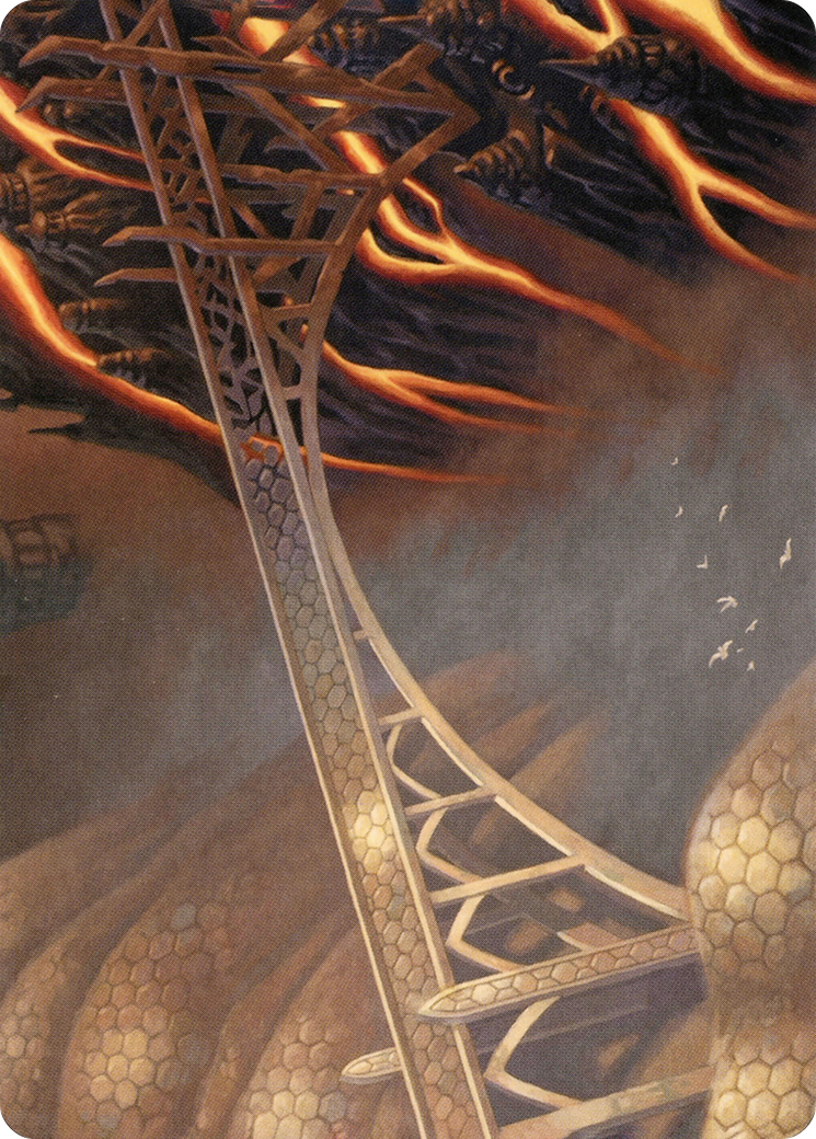 Rustvale Bridge // Rustvale Bridge (AMH2-077) - Modern Horizons 2 Art Series (Borderless) Foil - Premium MTG Single from Wizards of the Coast - Just $0! Shop now at Game Crave Tournament Store
