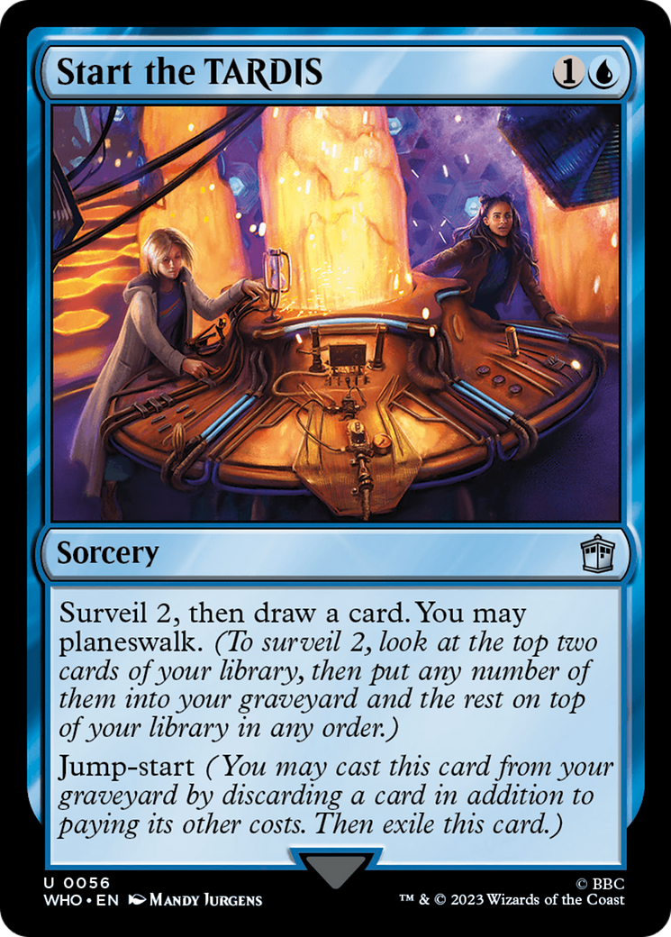Start the TARDIS (WHO-056) - Doctor Who - Premium MTG Single from Wizards of the Coast - Just $0.08! Shop now at Game Crave Tournament Store