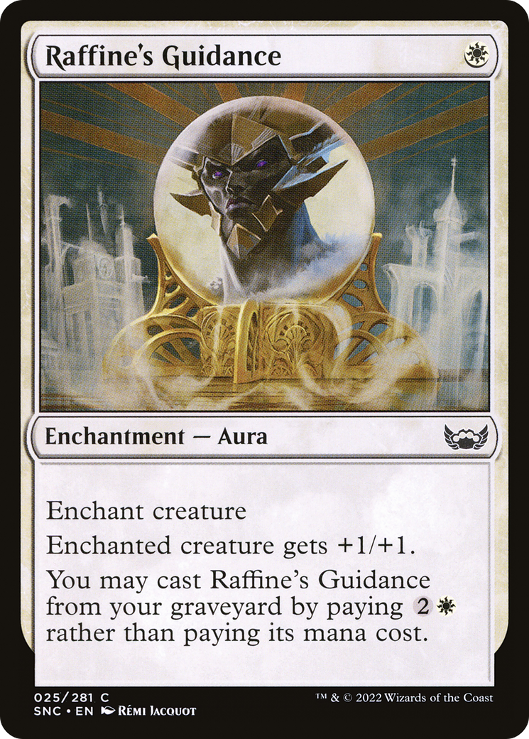 Raffine's Guidance (SNC-025) - Streets of New Capenna - Premium MTG Single from Wizards of the Coast - Just $0.08! Shop now at Game Crave Tournament Store