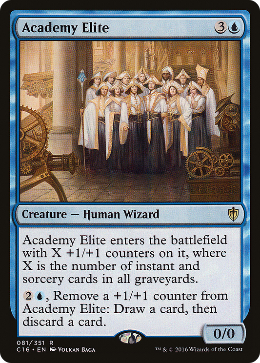 Academy Elite (C16-081) - Commander 2016 - Premium MTG Single from Wizards of the Coast - Just $0.08! Shop now at Game Crave Tournament Store