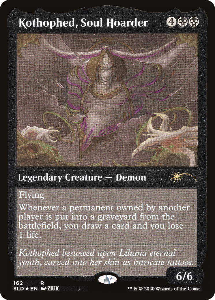 Kothophed, Soul Hoarder (SLD-162★) - Secret Lair Drop Etched Foil - Premium MTG Single from Wizards of the Coast - Just $0.48! Shop now at Game Crave Tournament Store