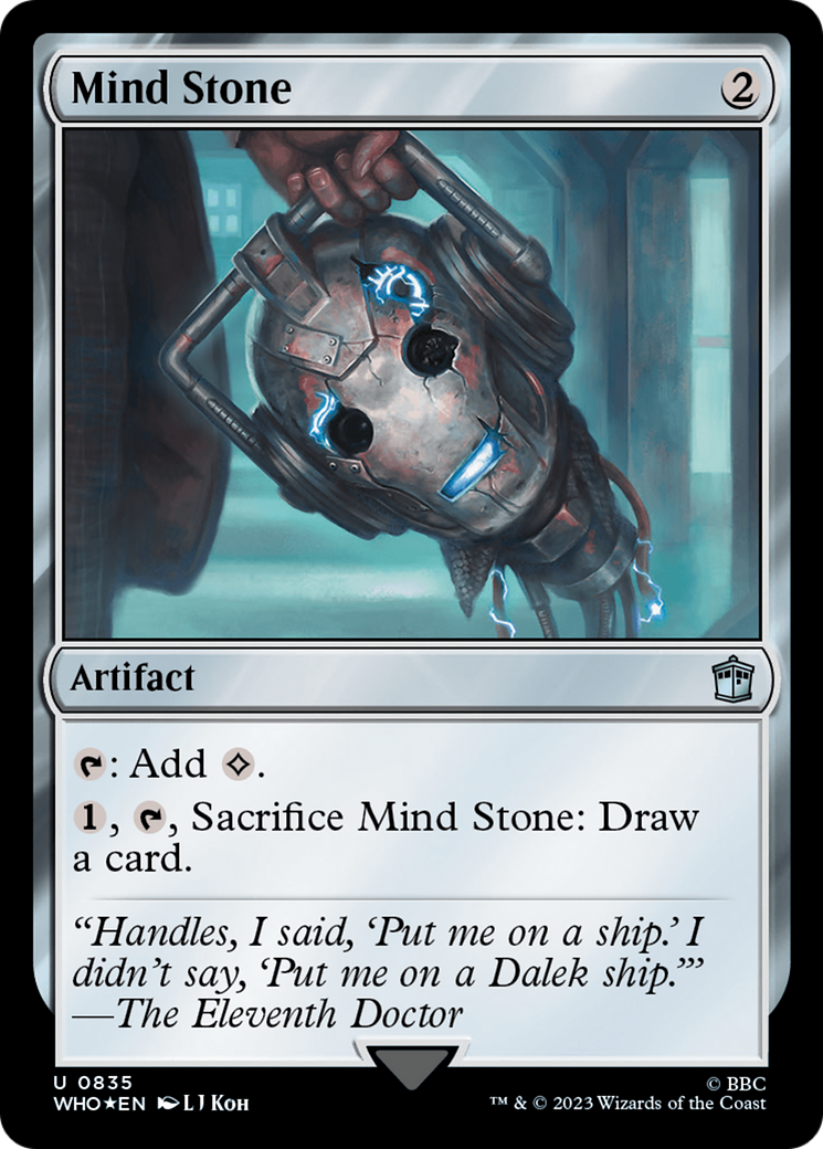 Mind Stone (WHO-835) - Doctor Who Foil - Premium MTG Single from Wizards of the Coast - Just $1! Shop now at Game Crave Tournament Store