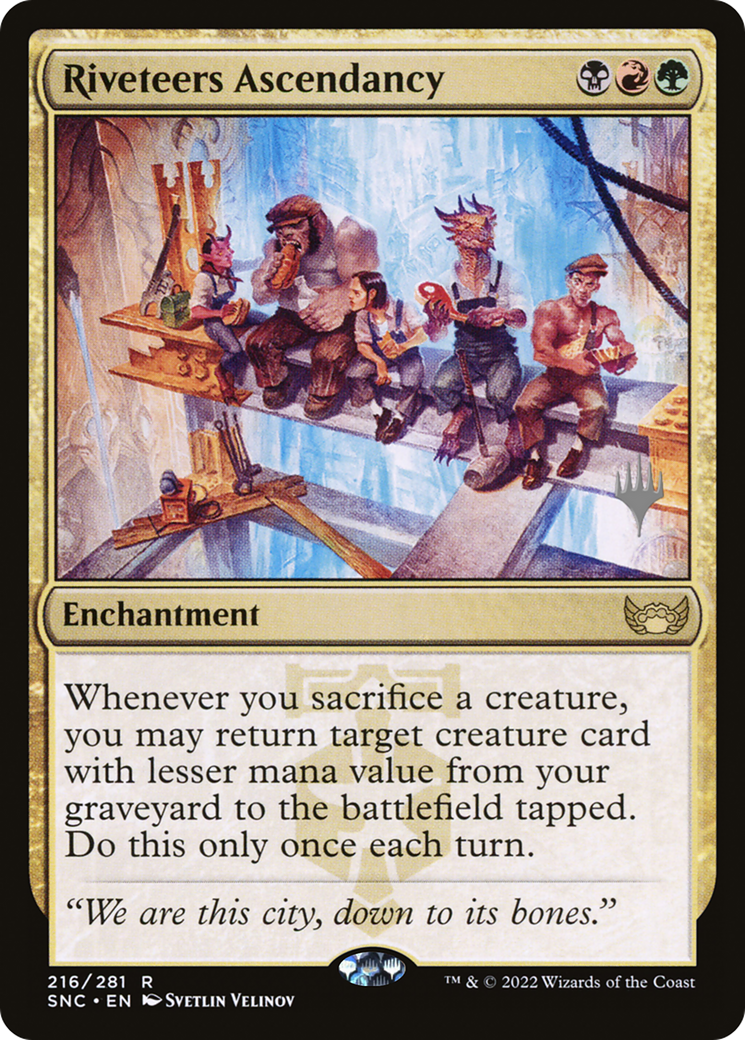 Riveteers Ascendancy (PSNC-216P) - Streets of New Capenna Promos Foil - Premium MTG Single from Wizards of the Coast - Just $0.34! Shop now at Game Crave Tournament Store