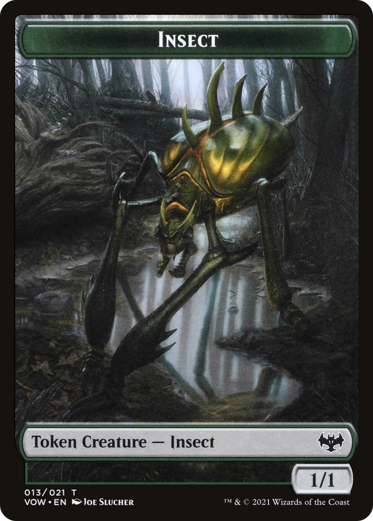 Insect (TVOW-013) - Innistrad: Crimson Vow Tokens - Premium MTG Single from Wizards of the Coast - Just $0.25! Shop now at Game Crave Tournament Store