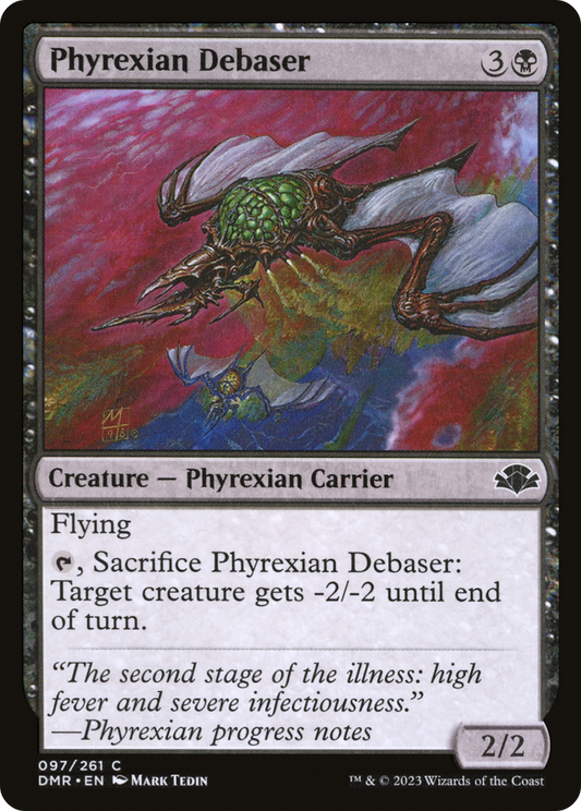 Phyrexian Debaser (DMR-097) - Dominaria Remastered - Premium MTG Single from Wizards of the Coast - Just $0.08! Shop now at Game Crave Tournament Store